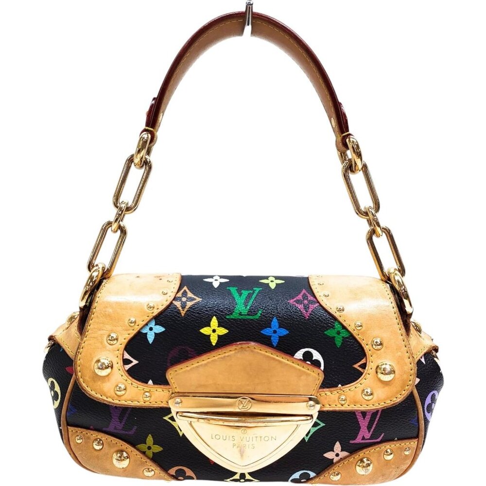 117738AQ (S6) Louis Vuitton Shoulder Bag Monogram Multicolor